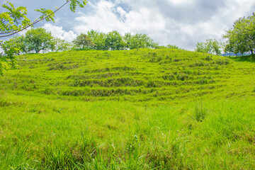 Colombian landscapes. Green mountains in Colombia, Latin America