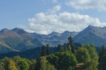 landscape in the mountains