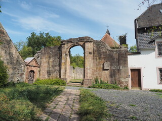 Klosterruine Gräfinthal im Mandelbachtal