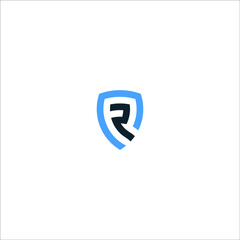 r or rf initial logo is a little explanation of the concept of the logo: a unique letter with clean, clear, thick, and elegant lines