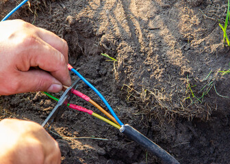 Connect a power cord.