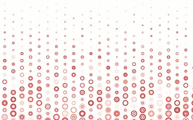 Light Green, Red vector layout with circle shapes.