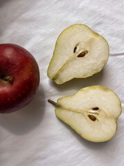 half of apple