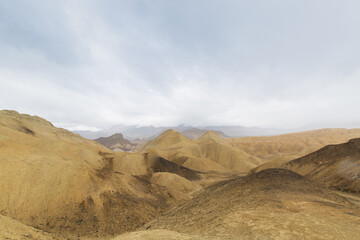 landscape in the desert