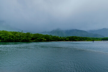 上高地　大正池