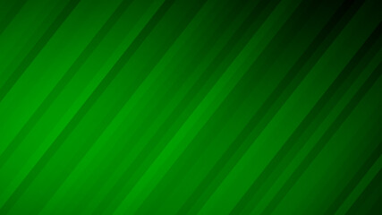 Abstract background of gradient stripes in green colors