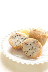 Homemade deep fried rice ball for fusion food