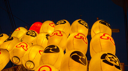 祇園祭の提灯