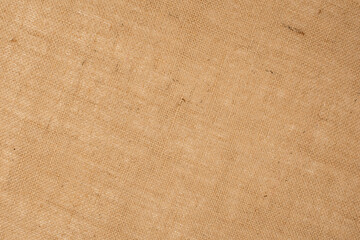 Burlap Fabric texture background, full frame.