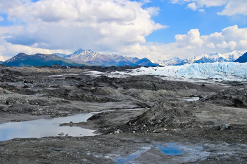 Matanuska glacier Alaska USA