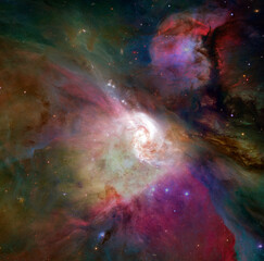 Naklejka na ściany i meble Deep space. Elements of this image furnished by NASA