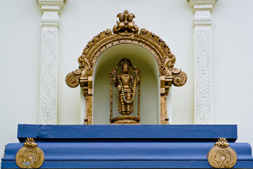 Deity statue in Sri Lakshmi temple Ashland MA USA