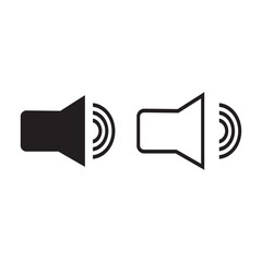 voice icon,volume icon vector