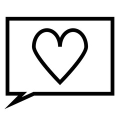 Love line style icon. very suitable for your creative project.