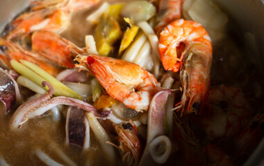 cooked shrimp on a plate