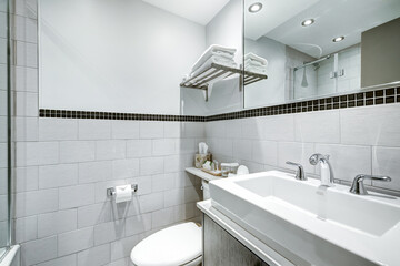 Real estate photography - Modern Scandinavian Style Hotel rooms in Montreal, Canada