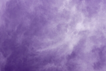 transparent clouds in the sky toned purple