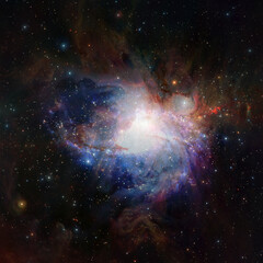 Deep space. Elements of this image furnished by NASA
