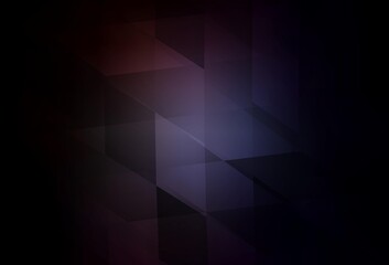 Obraz premium Dark Gray vector background with rectangles.