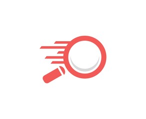 Magnifying glass logo
