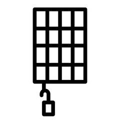 labor day line style icon. very suitable for your creative product.