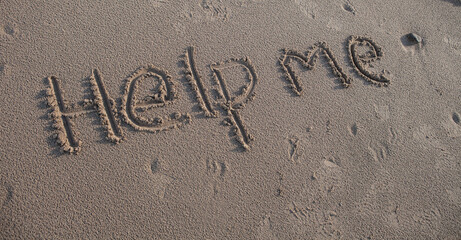 messages written in sand