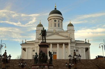 Finland - Helsinki Senate Square Cathedral