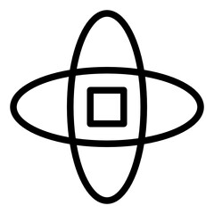 outline science style icon. very suitable for your creative product.