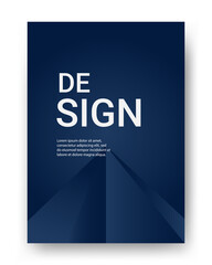 Cover and Poster Design Templates. Elegant abstract design. Vector Illustration for Covers, books, social media stories and Page Layouts