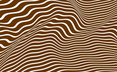 Wave pattern. Vector illustration. vector