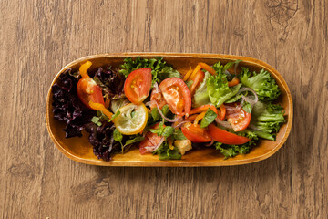 野菜サラダ　 Various vegetable salads