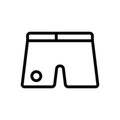 Short Icon Design Vector Template Illustration