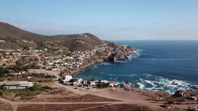 Bay behind la Bufadora, Ensenada, Baja california, Mexico