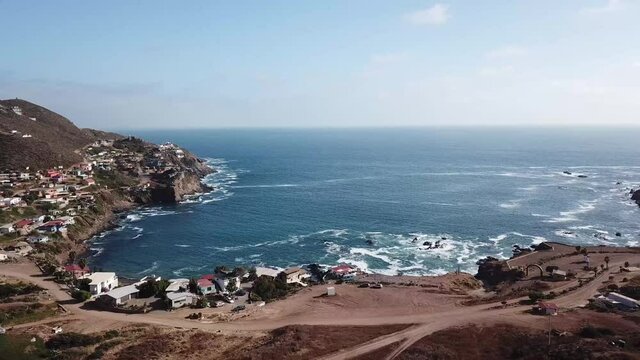 Bay behind la Bufadora, Ensenada, Baja california, Mexico