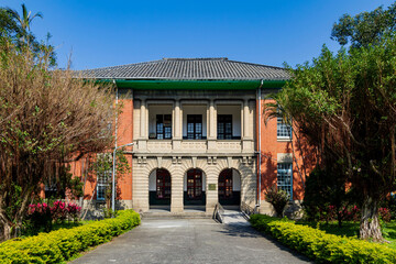 Sunny view of some building of the College of Social Sciences, NTU