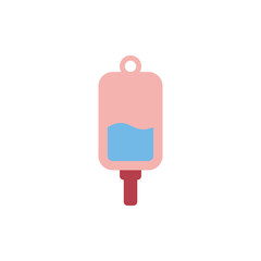 Infuse Blood Bag Icon Design Vector Template Illustration