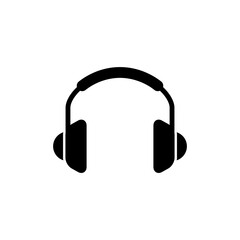 Earphone Headset Icon Design Vector Template Illustration