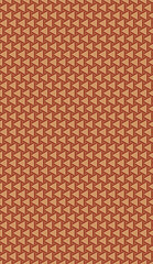 Seamless Texture Abstract Tile Brown 3D