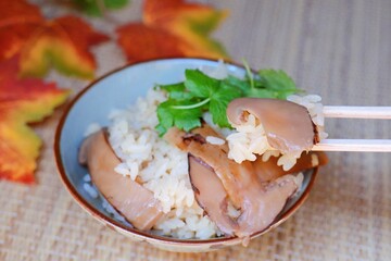 松茸ごはん