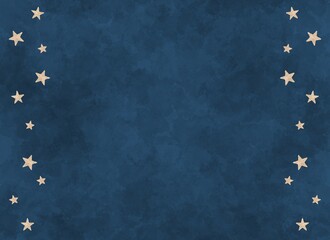 星フレームの背景素材