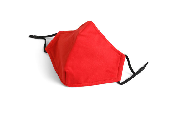Red Reusable Fabric Face Mask