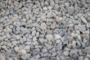 crushed stones texture for construction