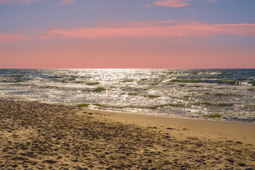 Sunset on a Baltic Sea