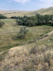 landscape in the mountains