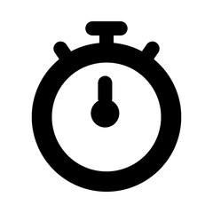 
Sports stopwatch icon design, electronic timekeeper 
