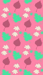 Seamless autumn pattern. Bright colors.