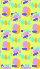 Autumn. Colors. Pattern without seams.