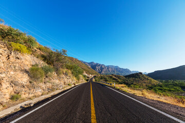 Road in mountains