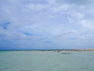 沖縄県 離島 久米島 はての浜の風景写真