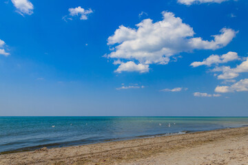 View of the Black sea in UKraine